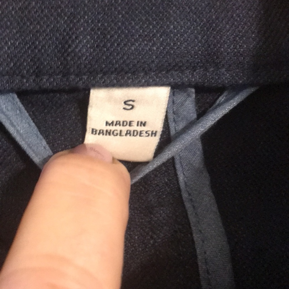 NWOT Mens Navy Blue lightweight jacket by Joseph Abboud. Size small - Picture 3 of 14